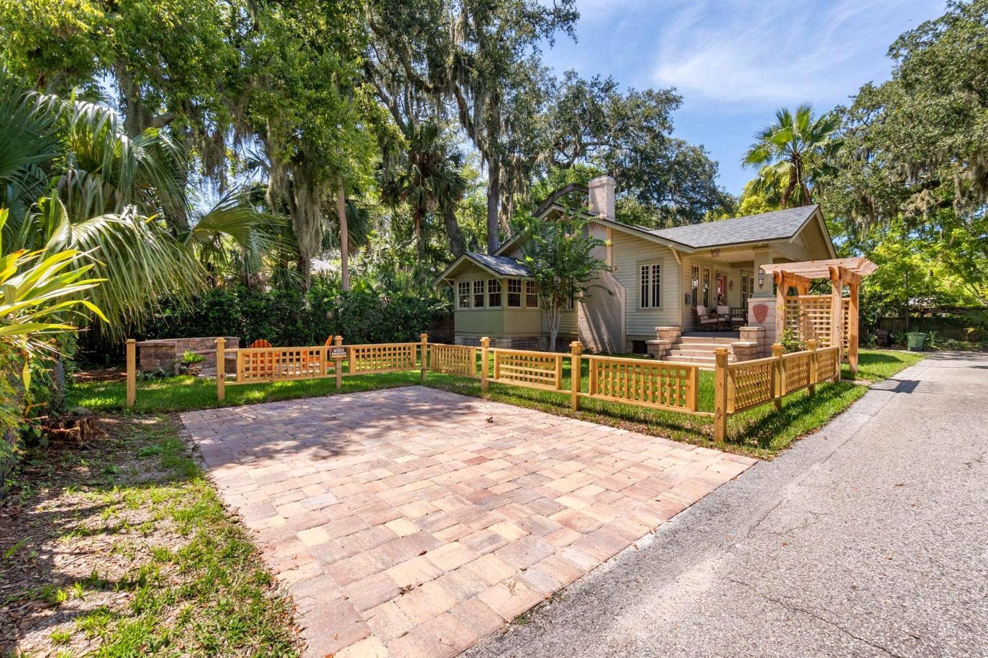 Flagler Cottage - 1 Block To Historic District St. Augustine Eksteriør bilde